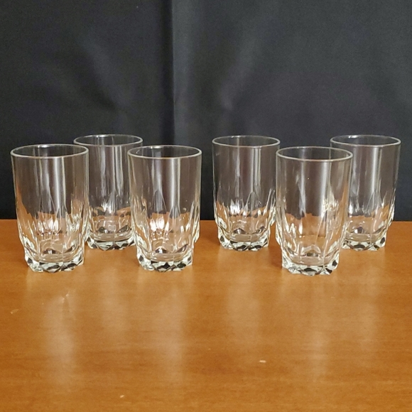 Set of 6 juice glasses